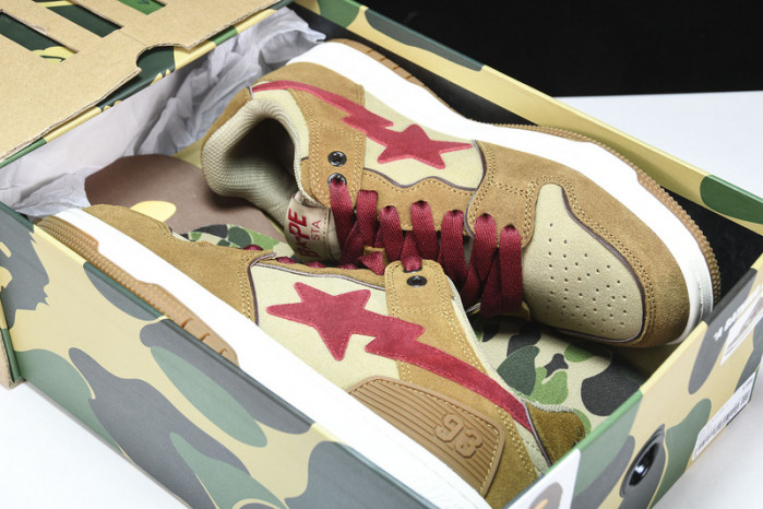 a bathing ape bape sta low copshoe bp-008