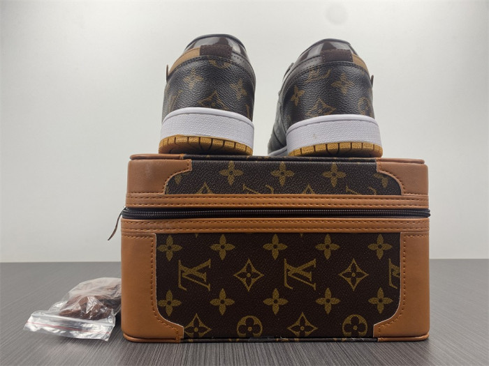 l w x of x air jordan 1 customs aq0818-201