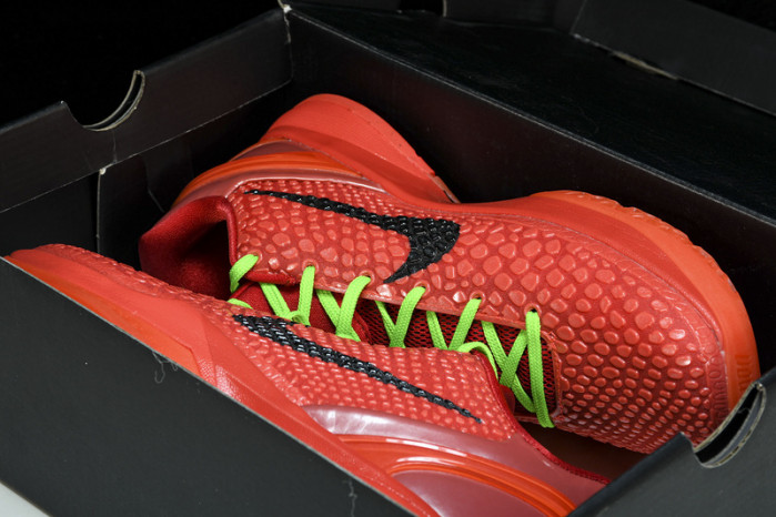 nike kobe 6 protro reverse grinch fv4921-600