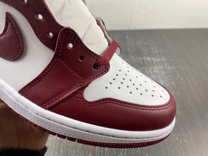 air jordan 1 high og team red dz5485-160