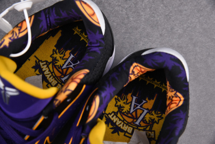 kobe 5 protro lakers court purple/black-university gold cd4991-500