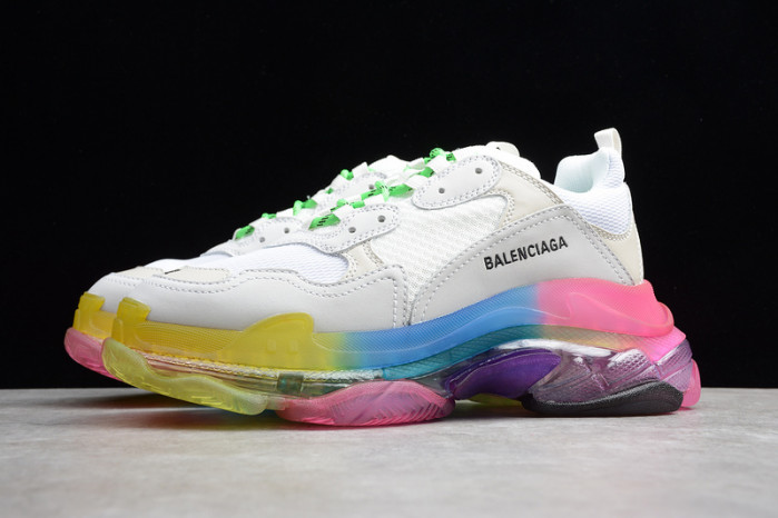 bl triple s trainer - bl -white 544351 w09e1 1895