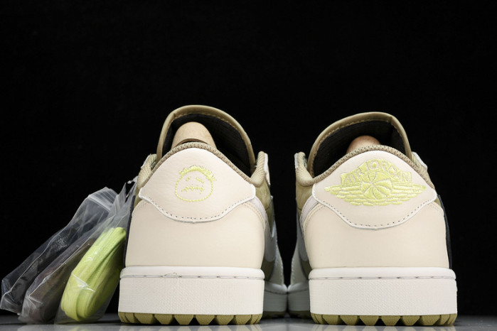 jordan 1 retro low golf travis scott neutral olive fz3124-200