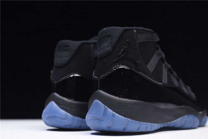 air jordan 11 “cap and gown” black 378037-005