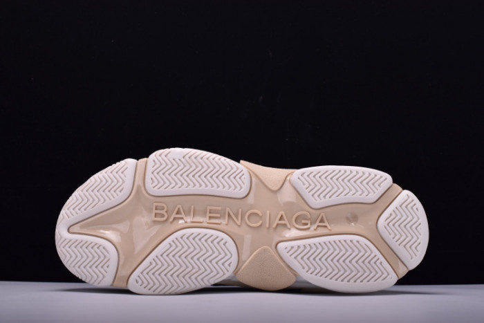 bl 17fw triple s“cream” 490671-w06f1-9000