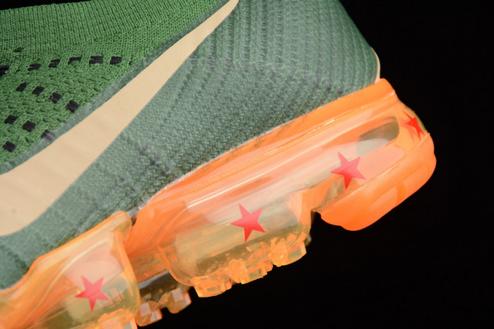 dragon ball super x nike air vapormax flyknit 2018 dark green/light brown mens aa3858-101