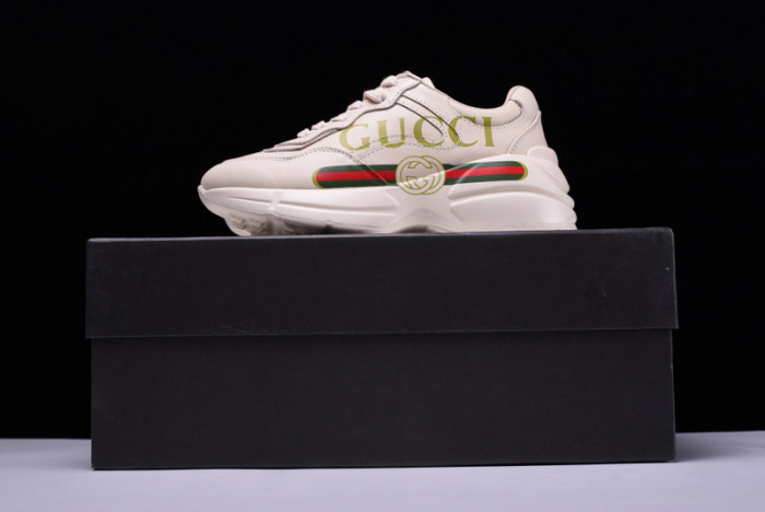 gc logo rhyton vintage trainer sneaker